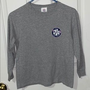 Grey long sleeve T-shirt